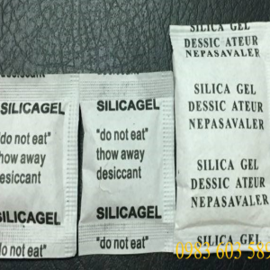 Gói hút ẩm/ Silicagel 2-5g giấy thường