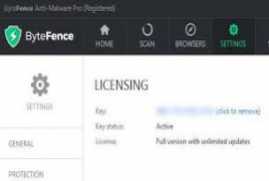 ByteFence Anti Malware Pro v3